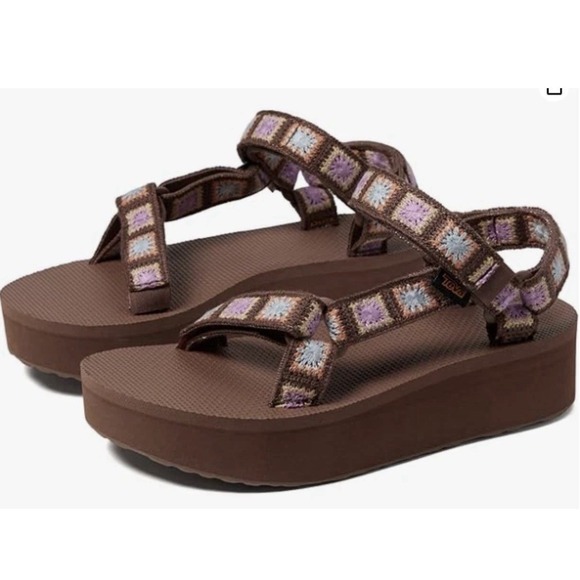 Teva Shoes - Teva Women's Flatform Universal Sandal Crochet Size 11‎ Gorpcore